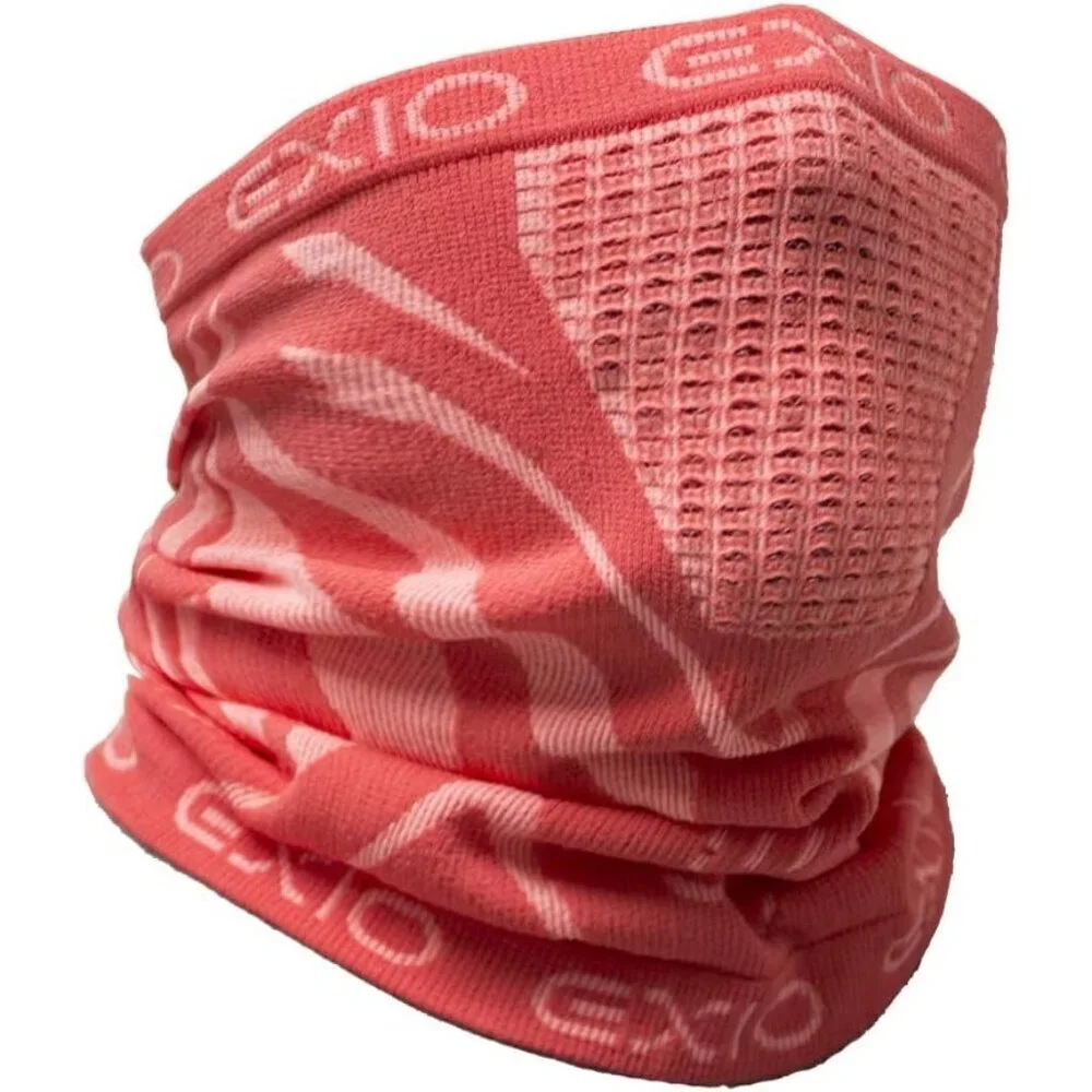 Men's Orange Winter Neck Warmer Gaiter Balaclava Windproof Ski Face Mask